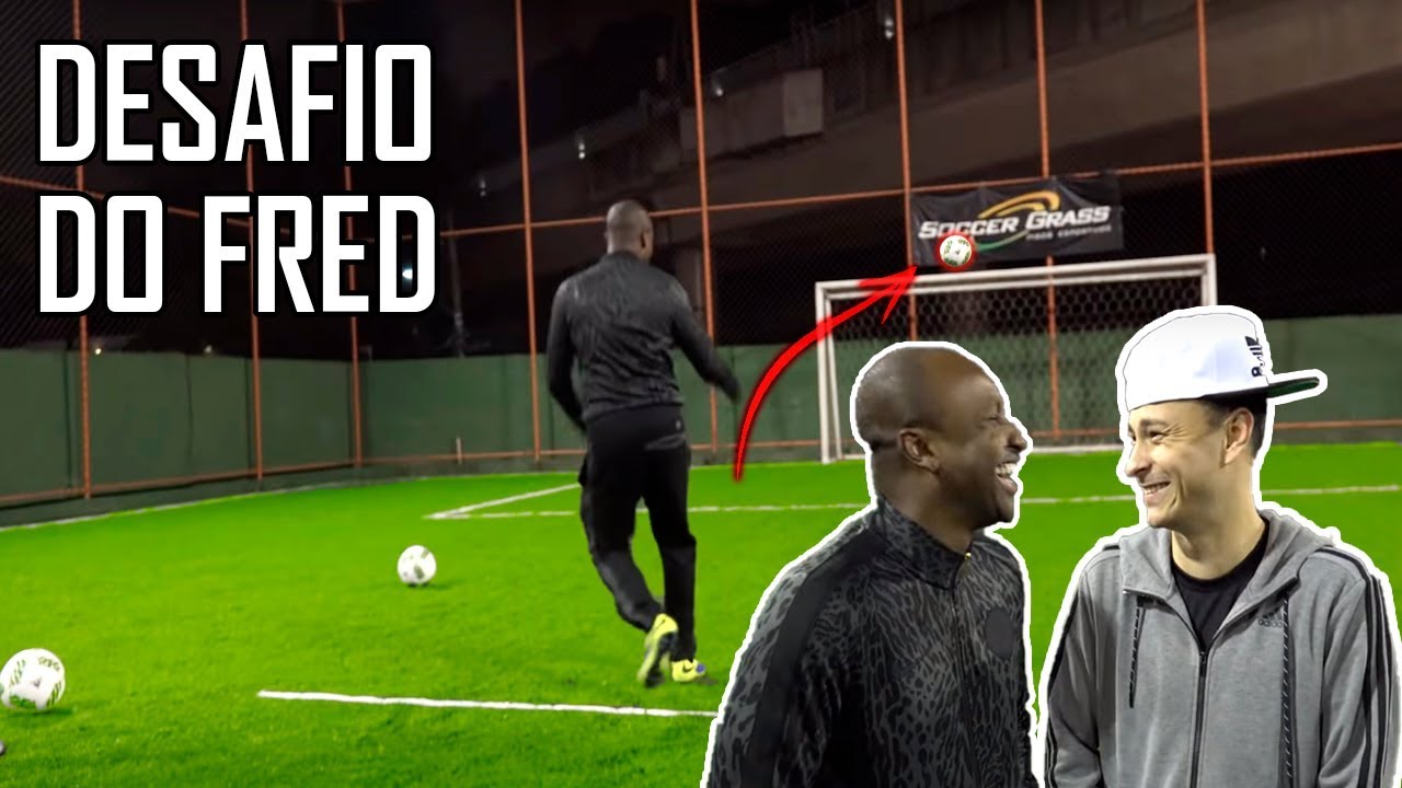 DESAFIO DO TRAVESSÃO COM THIAGUINHO