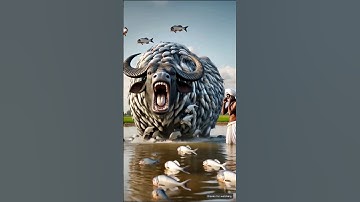 "Buffalo in Danger: Trapped in a Well with Deadly Fish!".        #buffalo#danger fish#well#rescue