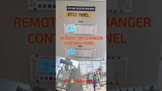 Remote tap changer control (RTCC)33/11kv panel #electricalindia #RTCC