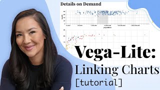 Vega-Lite: Overview and detailed view with linked charts