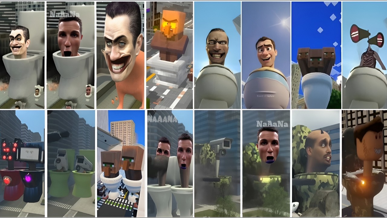 SKIBIDI TOILET MEGA BATTLE