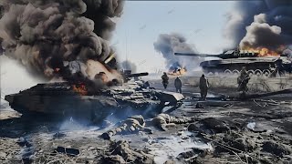 15 Minutes Ago! Ukraine's newest LEOPARD 2A6, held a fierce battle with the Russian T-72 tank | at t