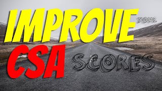 How to Improve your CSA score Decker Truck Line