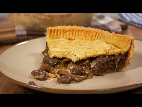 Video: How To Make Mushroom Pie With Young Onions