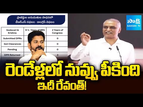 Harish Rao’s SHOCKING Comments on CM Revanth 2 Years of Governance | Sakshi TV - SAKSHITV