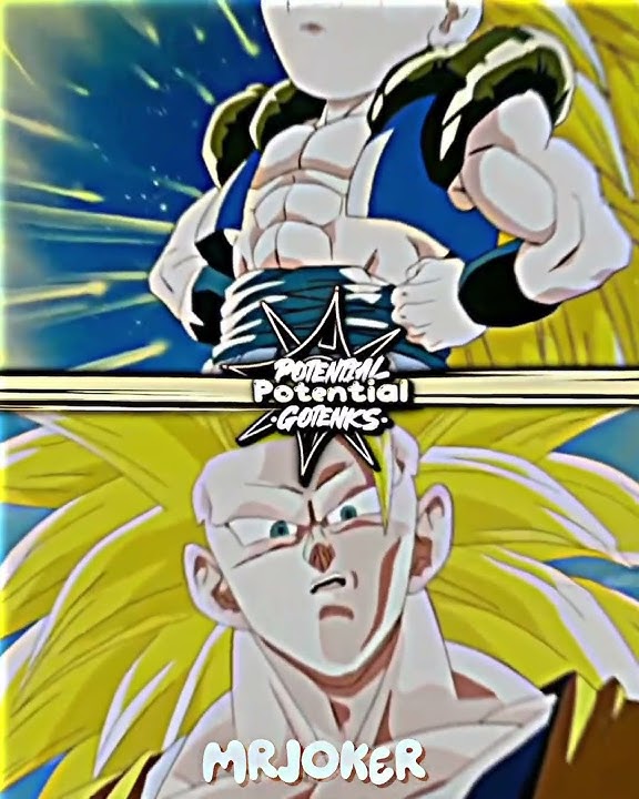 SSJ3 Goku Vs SSJ3 Gotenks and Ultimate Gohan IB:@animeato6609 #anime #fyp #dragonball #shorts