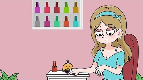 Brain Out 2 Level 43 Game Walkthrough - Apply perfect nail polish on your fingers!