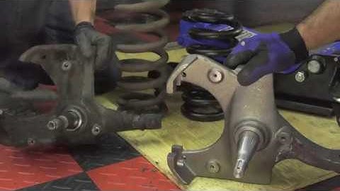 Installing Drop Spindles & Coil Springs - 1963-87 Chevy & GMC Truck