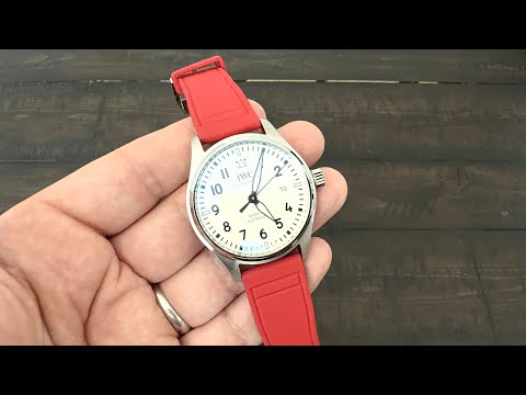 Unboxing the IWC Pilot's Watch Mark XX Silver Dial - YouTube