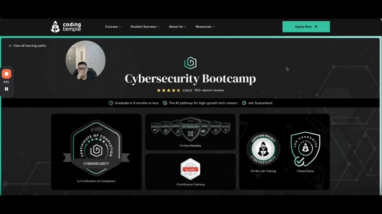 Coding Temple Cybersecurity & CompTIA Security+ Bootcamp Review - YouTube