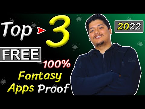 Top 3 Free Fantasy App In 2022 ?? | Best 100% Bonus Use Fantasy Apps For Ipl 2022 ??