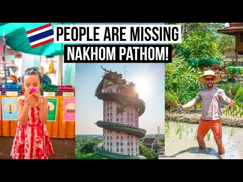 NOBODY is coming to this ANCIENT CITY near Bangkok Thailand! | Nakhom Pathom is SPECIAL!