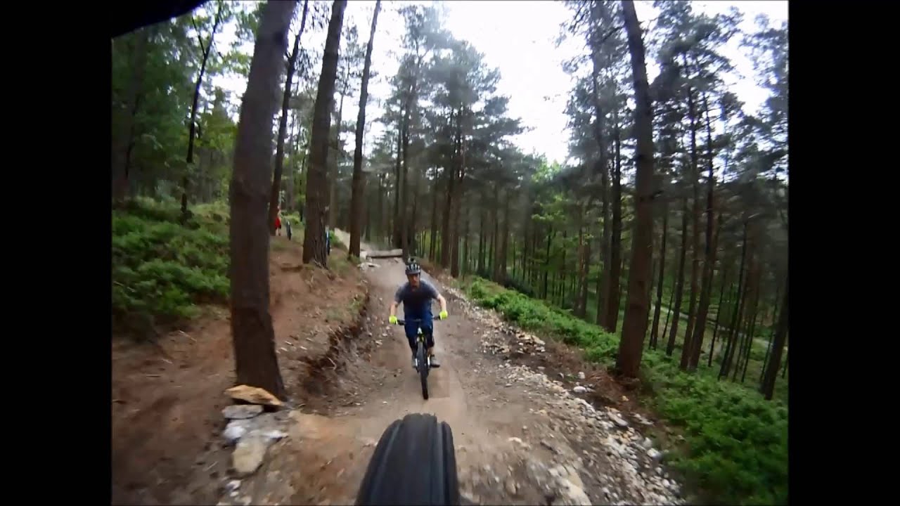 MTB epic crash milestone hips surrey hills