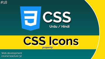 How to add icons on website (font awesome) urdu / hindi | lecture 18
