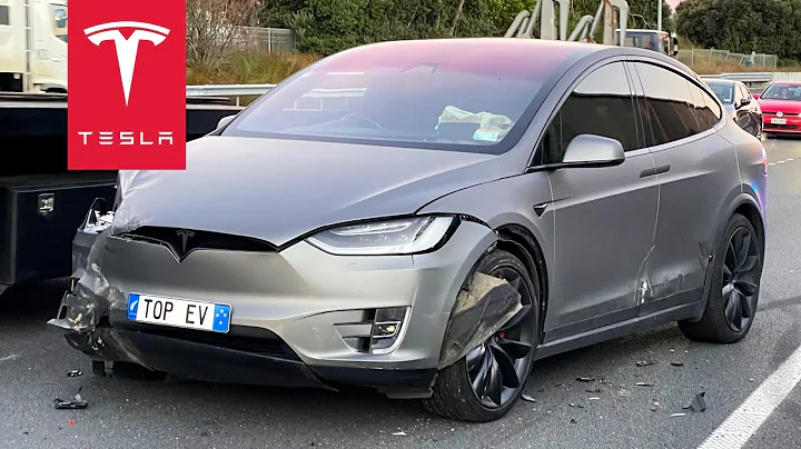 INSANE ROAD RAGE ATTACK CAUSE $45,000 DAMAGE ON TESLA MODEL X