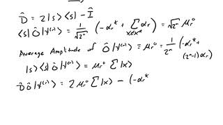 Introduction to Quantum Computing (21.2) - Grover's Algorithm: Algebraic Interpretation