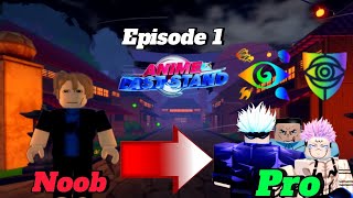 My journey to beat Roblox Anime Last Stand.. (#1)