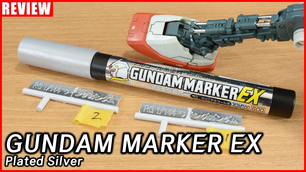 Gundam Marker - EX Plated Silver XGM100