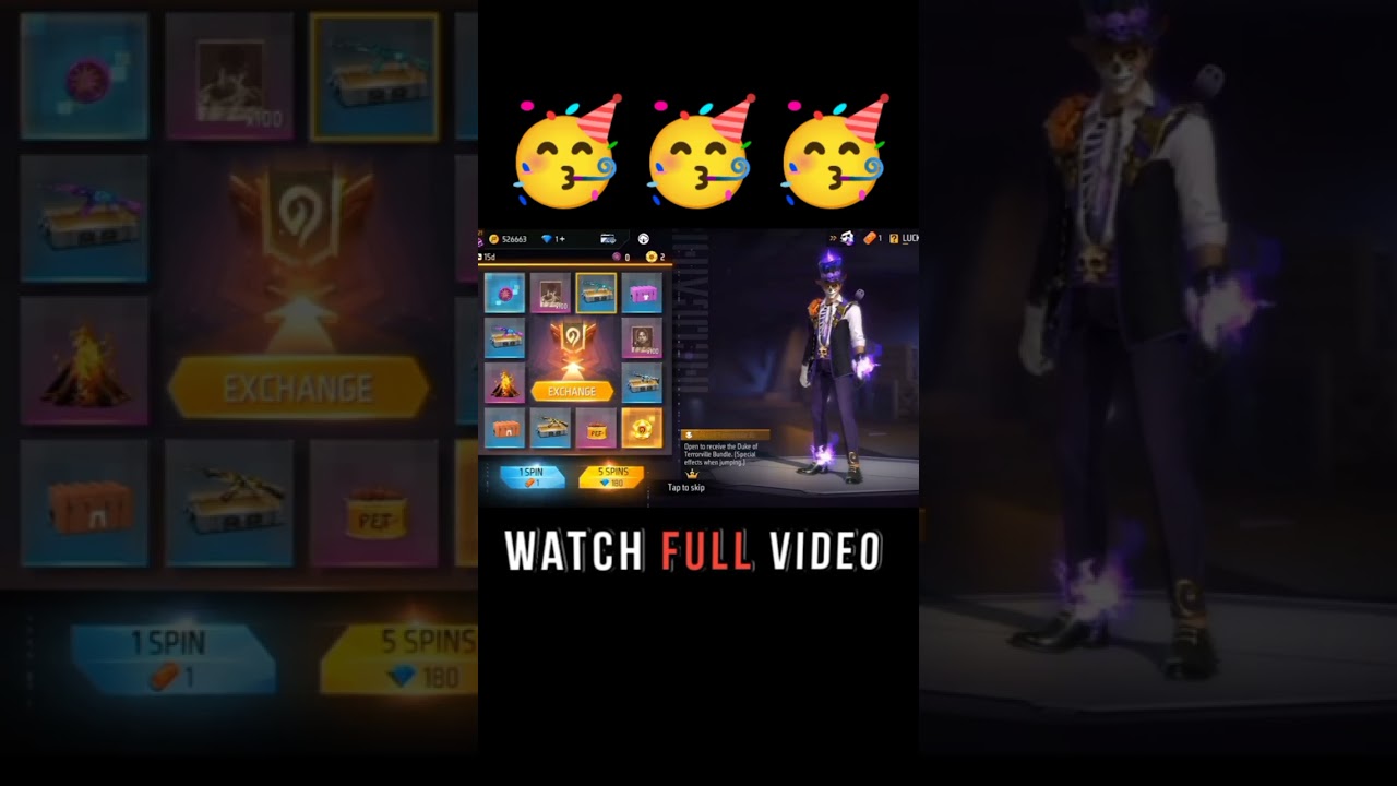 New incubator evolution stone in one spin || free fire