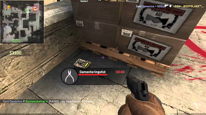 CS:GO - Epic Ninja Clutch by Dani