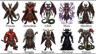 Every Demon That Escaped Hell And Walked To The Earth Explained in 35 Minutes !