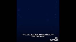 Mustafa Gürses Unuturum Diye Yorma Kendini