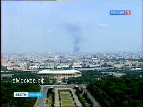 На востоке Москвы пожар на мебельной фабрике