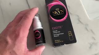 SKYN EXCITE Female Stimulating Gel Review Fast Acting Pleasure Gel for Women