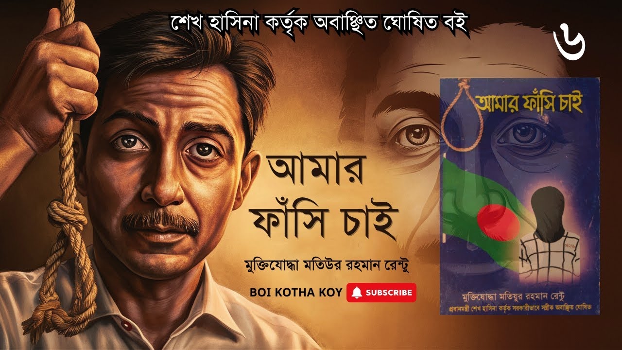 আমার ফাঁসি চাই | Part - 6 | Amar Fashi Chai | Bangladesh Politics History | Boi Kotha Koy