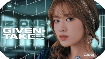How Would IZ*ONE sing Given-Taken by ENHYPEN | Line Distribution (아이즈원 - Given-Taken)