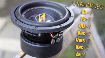 Lightning Lab WB-8D2 8" Dual 2Ω 300w Subwoofer - T/S Parameters