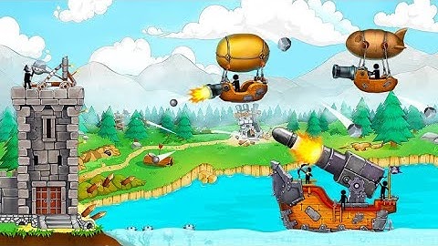 THE CATAPULT 2 - Walkthrough Gameplay Part 3 - Pirates Ship (Android) || The Catapult Game