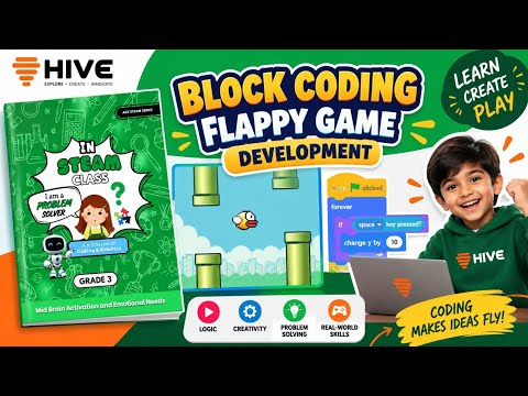 Block Coding Flappy Game development (Grade 3) 