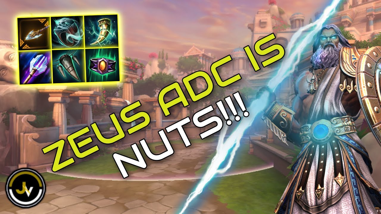 THIS ZEUS CARRY BUILD IS BANANAS! Conquest Smite YouTube