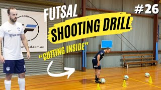 Cut & Shoot Like a Pro: Easy Futsal Shooting Drill! | 100x #FUTSAL SHOOTING DRILLS | #26