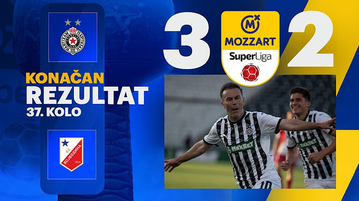 Mozzart Bet Super liga 2024/25 - 37.Kolo: PARTIZAN – VOJVODINA 3:2 (2:0)