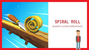 SPIRAL ROLL Gameplay Walkthrough No Commentary (Levels 1-20) Voodoo