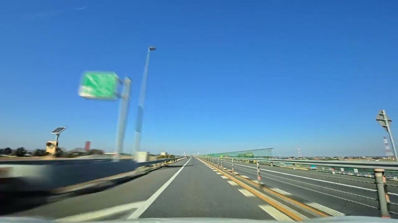 ANAクラウンホテル成田 圏央道 成田 つくば中央 車載動画2倍速 chiba ibaraki dashcam expway speedx2.0