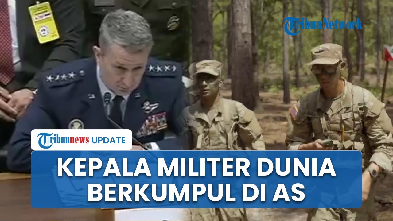 Pertemuan Langka, AS Kumpulkan Puluhan Kepala Militer Dunia di Washington, Bahas Keamanan Regional