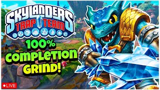 Skylanders TRAP TEAM 100% Completion GRIND! (LIVE)