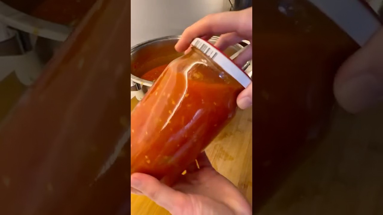Kışa Hazırlık: Konserve Menemen Tarifi | Domates ve Biberle 🍅
