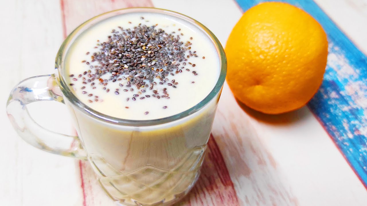 Oats Orange Smoothie for Weight Loss Orange Juice Smoothie to lose