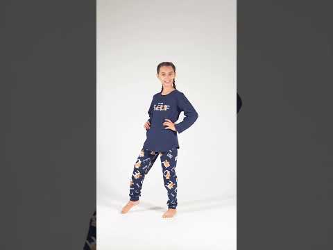 Купить Байковая детская пижама VIENETTA 3032270454 в Украина в Lingerie.ua - Одяг для дому та відпочинку, Видео 1
