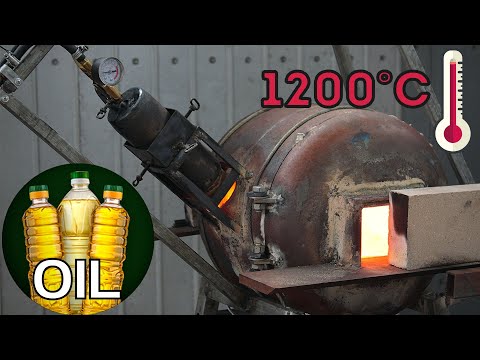 Vídeo: Como fazer um forno de óleo usado DIY