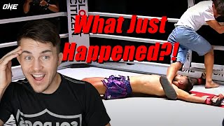 I Can't Believe this Happened AFTER He Won! - Full Fight ONE FC Muay Thai Reaction - Abdallah Ondash