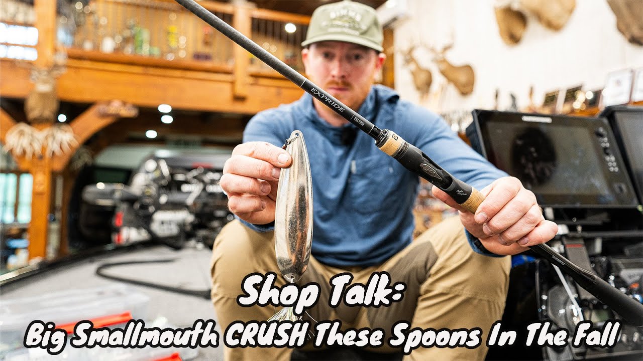 Fall Fishing Tips:  Catch Big Smallmouth Bass With Flutter Spoons