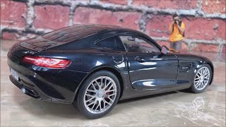 🚗✨ [BEST] Unboxing & Review: Norev Mercedes-AMG GTS 1/18 Scale  in Stunning Metallic Paint 🌟#viral