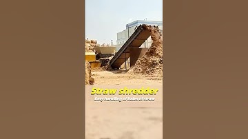 Straw Shredder in Action: Efficient, Eco-Friendly, and Customized Solutions!  #strawcrusher