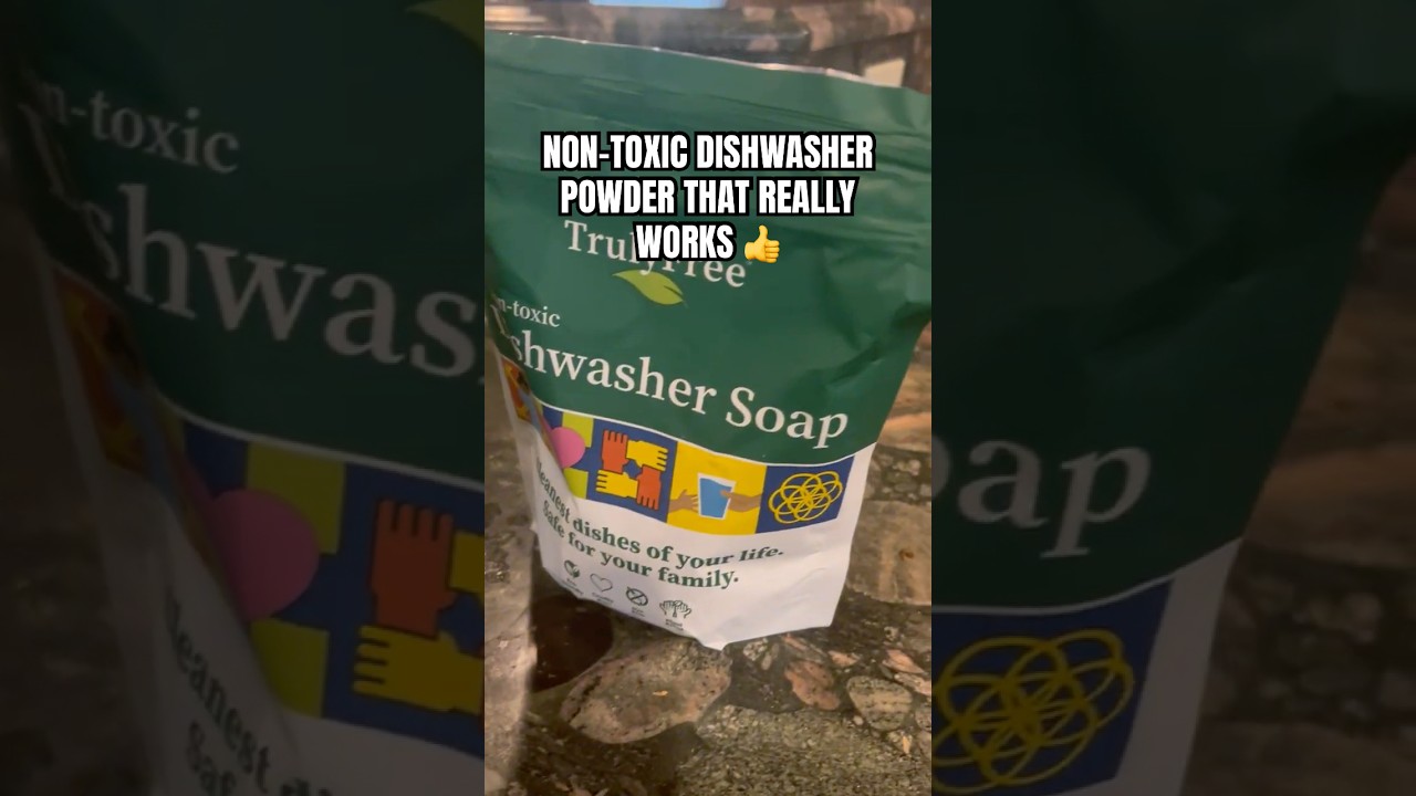 Non-Toxic Plant Based Dishwashing Detergent - It Works! 