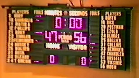 1984 CT Class L Girls Basketball Championship Game...